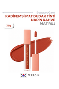 Velvet Tint Mat- Narin Kahve Pürüzsüz Kadife Ruj