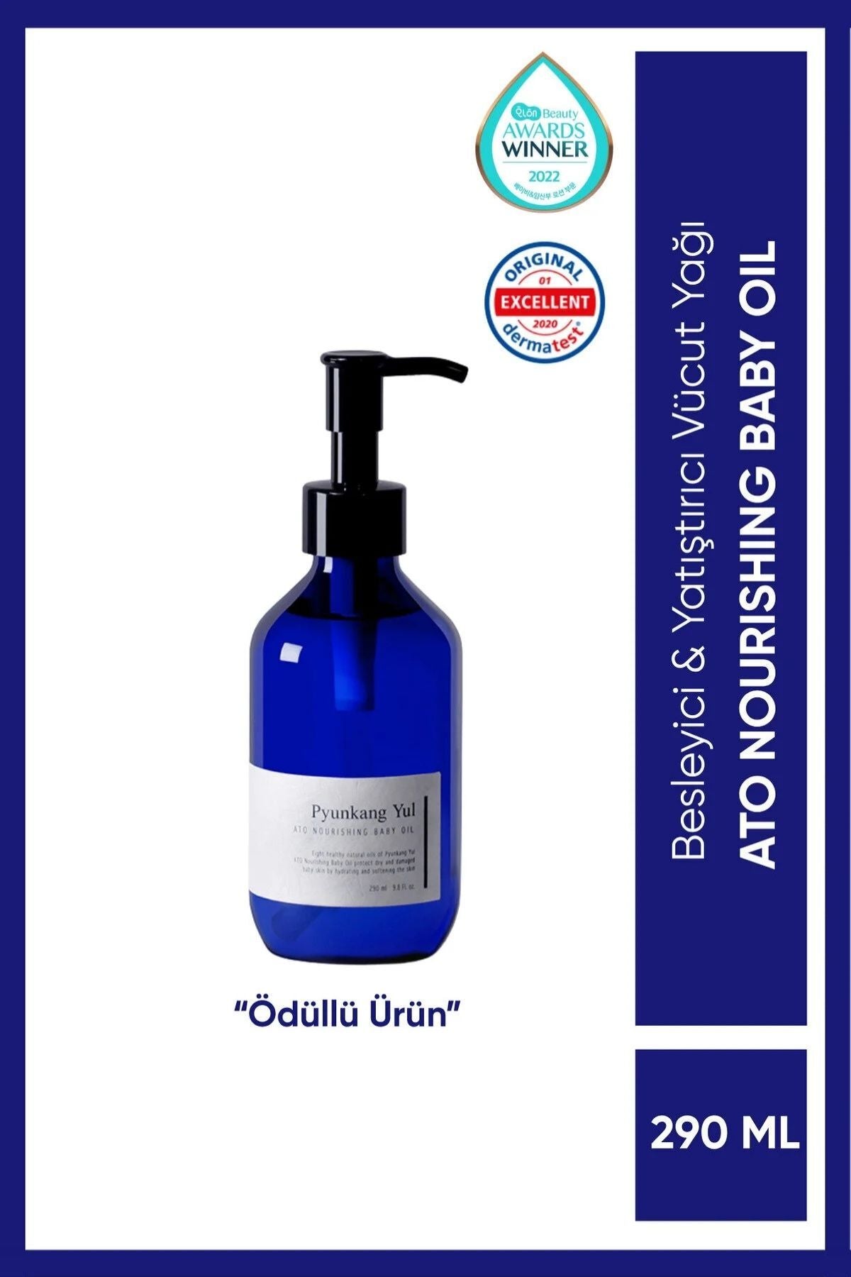 ATO Nourishing Baby Oil Hassas Ciltler İçin Besleyici Bebek Yağı 190 ml