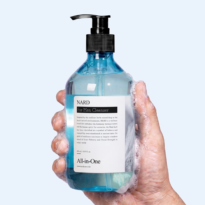 Nard All-In-One For Men Cleanser %99 Bakteri Temizleyici Tüm Vücut Temizleyici