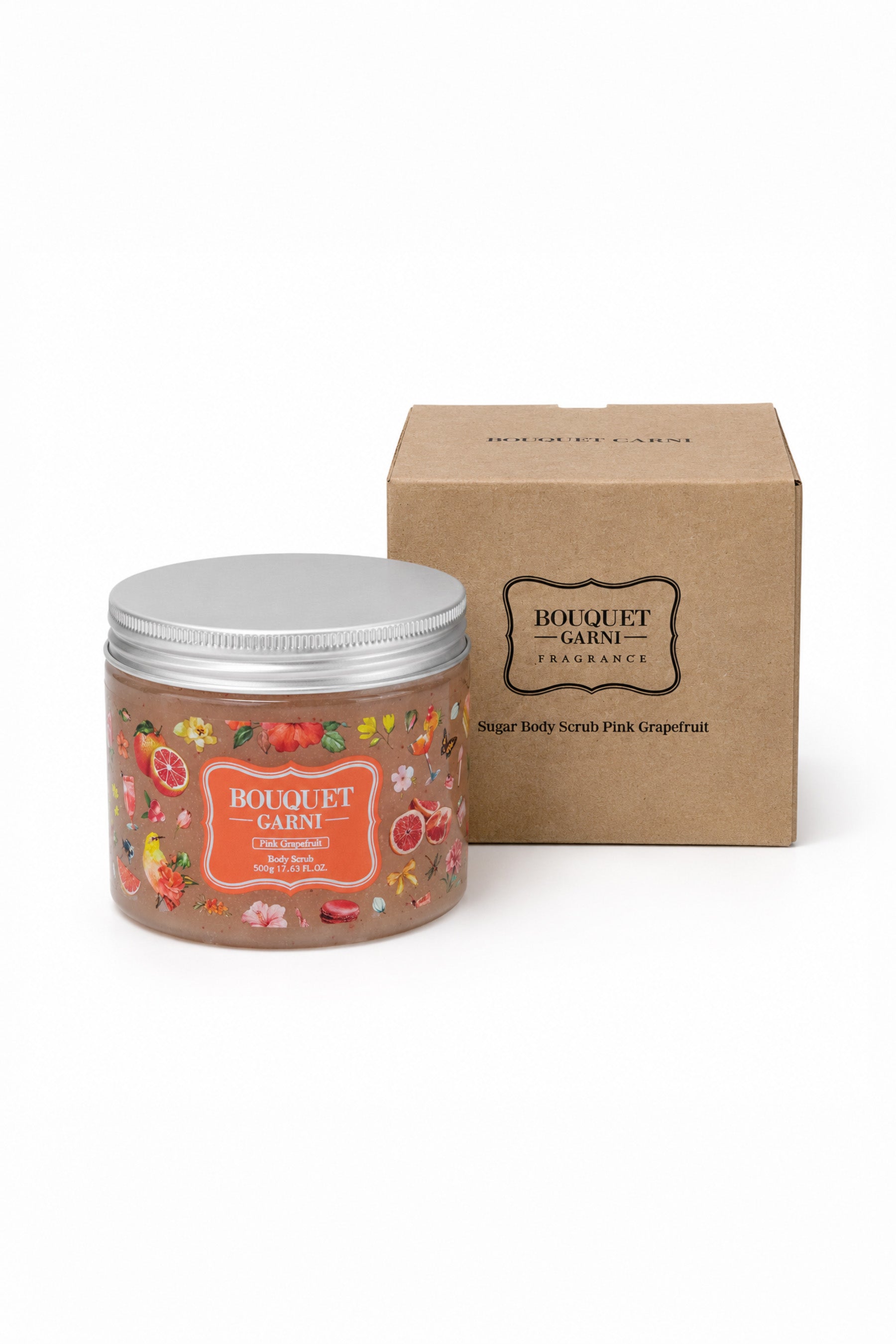 Sugar Body Scrub Pink Grapefruit – Pembe Greyfurt Özlü Şekerli Vücut Peelingi