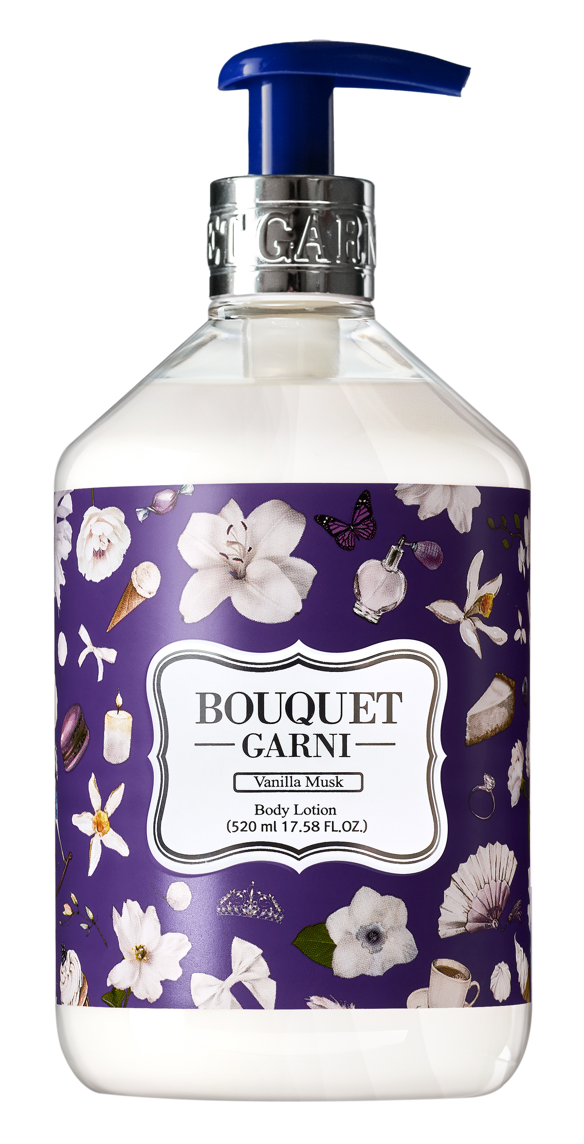 Bouquet Garni Fragranced Body Lotion Vanilla Musk - Vanilya ve Misk Kokulu Nemlendirici Vücut Losyonu520ml