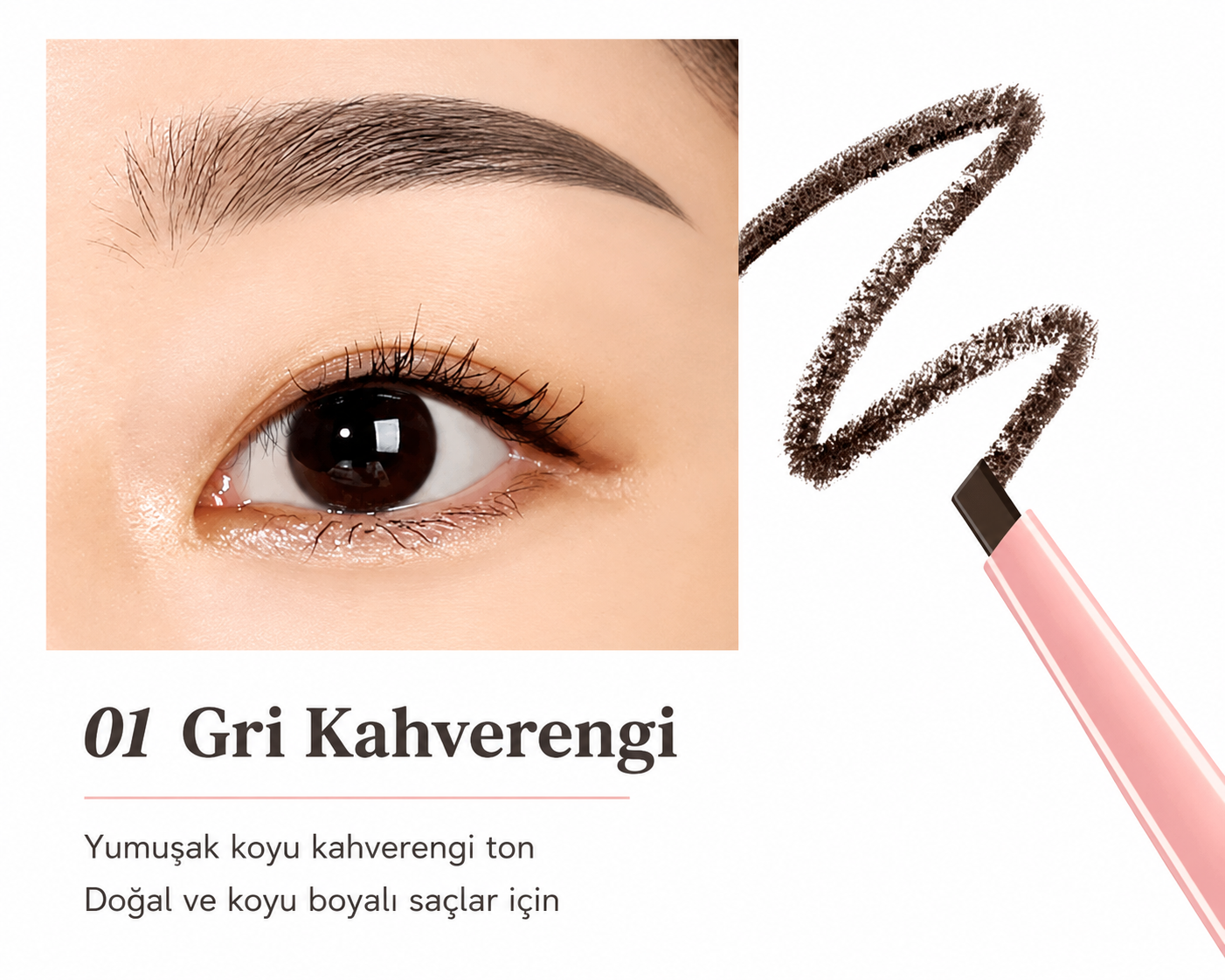 Bouquet Garni Auto Slim Dumanlı Kahve İnce Göz Kalemi