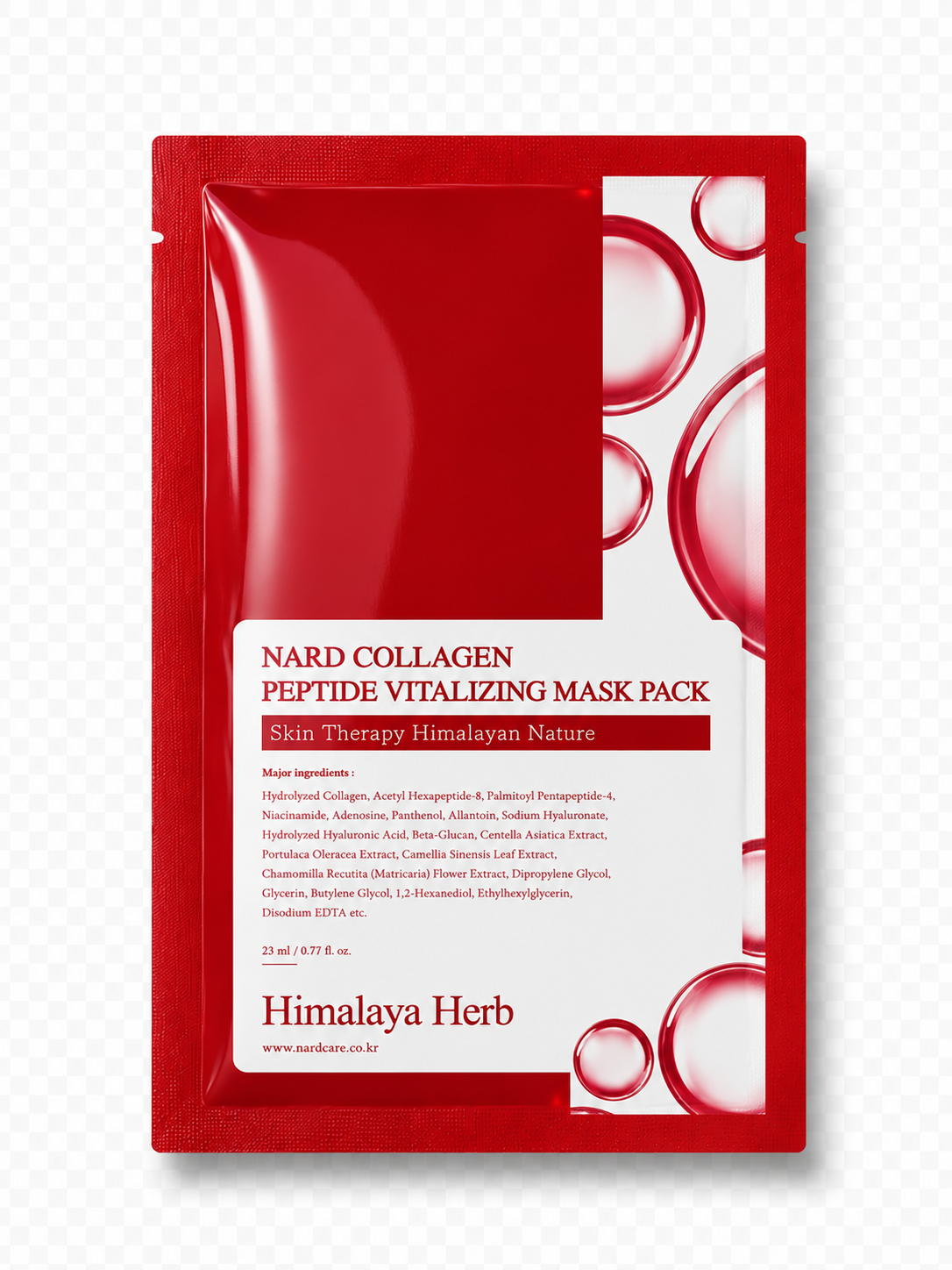 Collagen Peptide Vitalizing Mask - Kolajen Peptit Canlandırıcı Yüz Maskesi 5'li