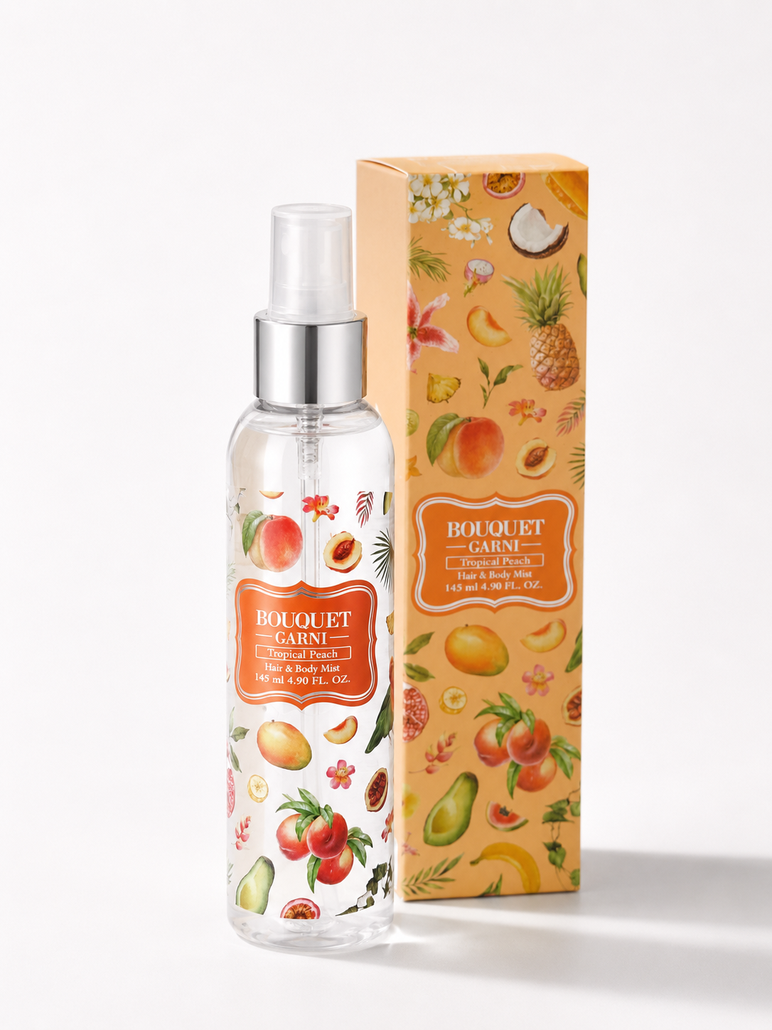 Hair & Body Mist Tropical Peach – Tropikal Şeftali Kokulu Saç ve Vücut Spreyi
