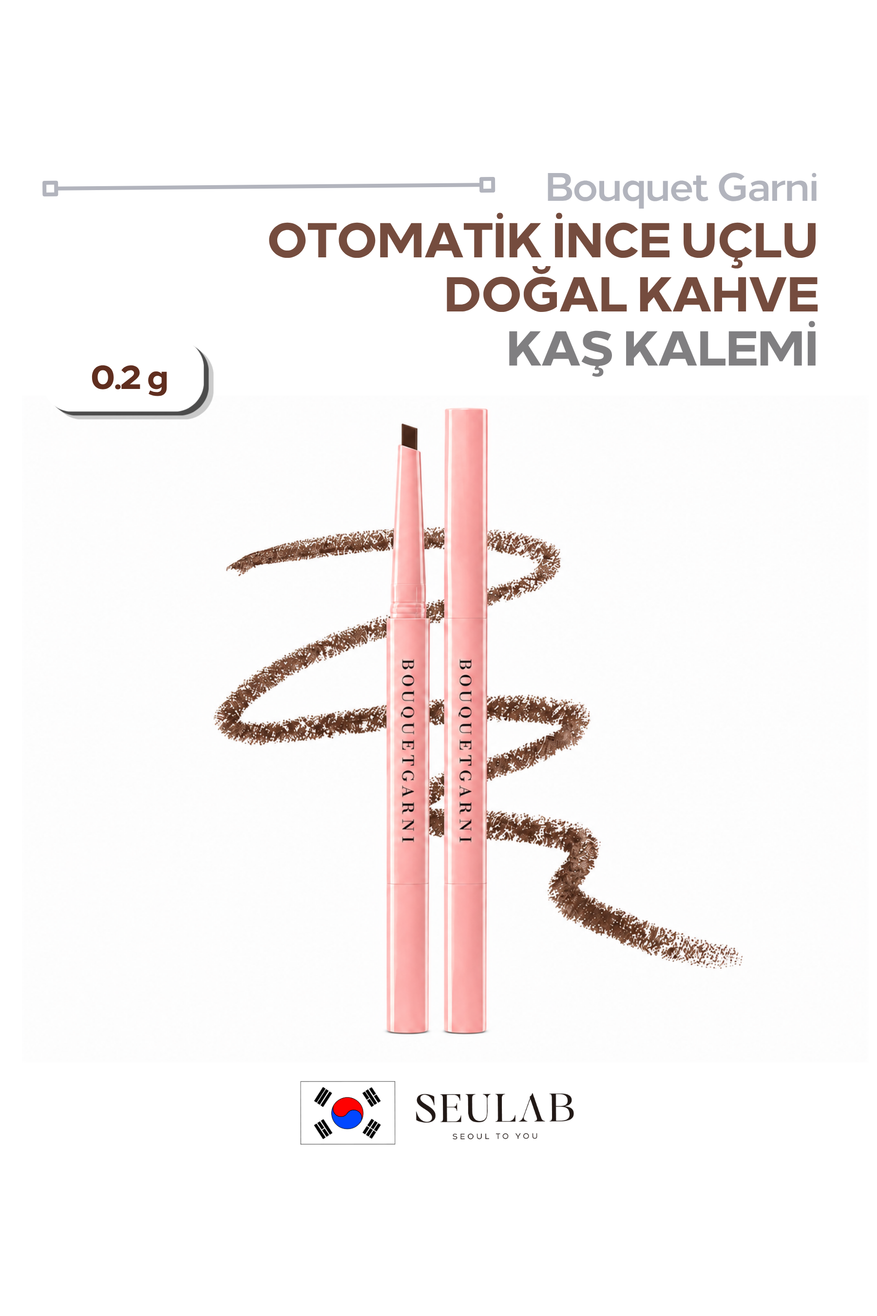 Auto Slim Doğal Kahve İnce Kaş Kalemi
