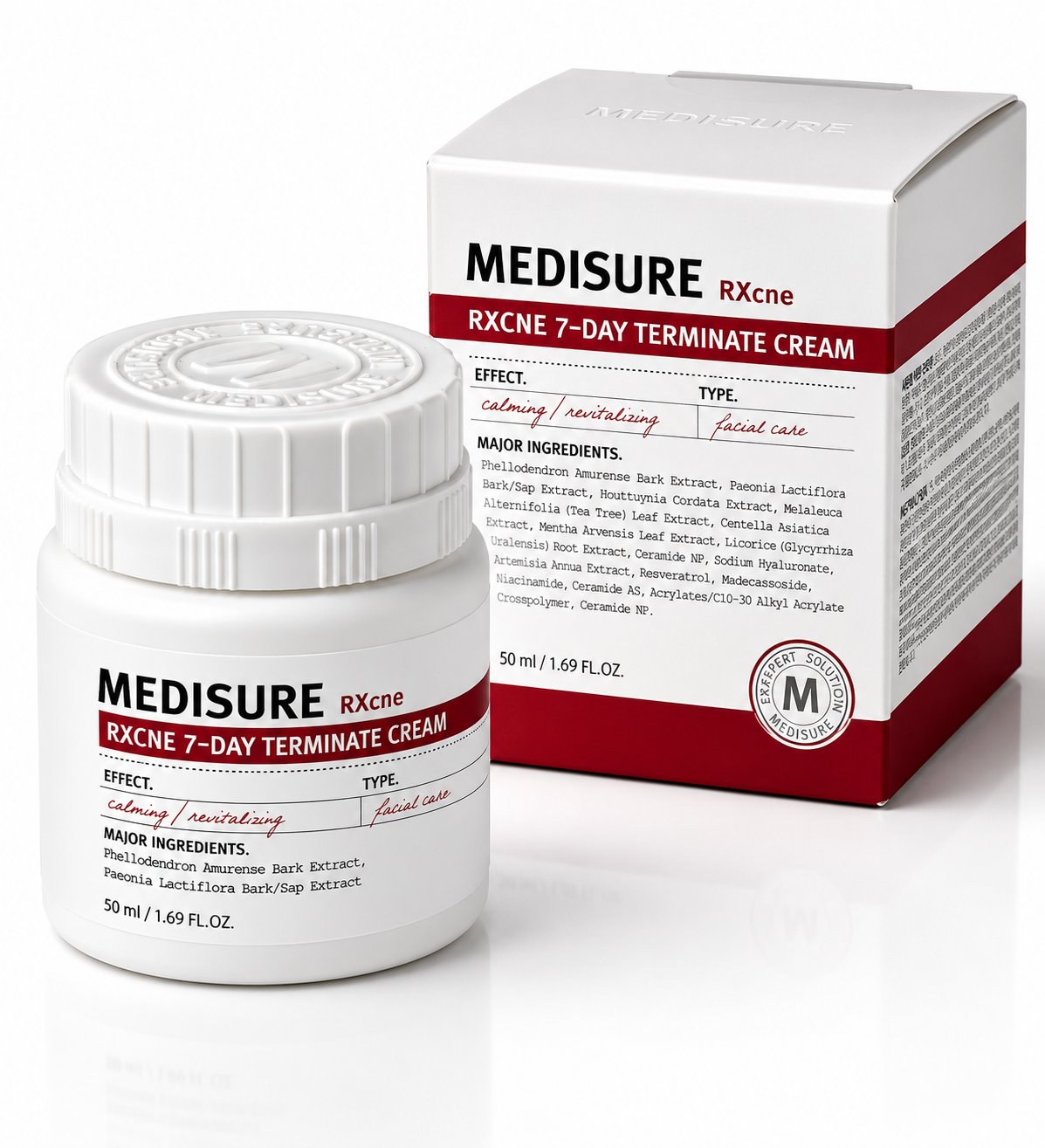 Medisure RXcne 7-Day Terminate Cream - 7 Günde Akneyi Azaltmaya Yardımcı Etkili Cilt Bakım Kremi 50 ml