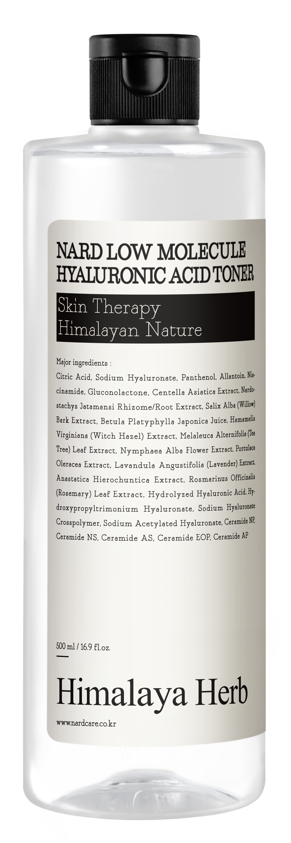 Nard Low Molecule Hyaluronic Acid Toner 500 ml – Düşük Moleküler Hyaluronik Asit İçeren Yoğun Nemlendirici Tonik