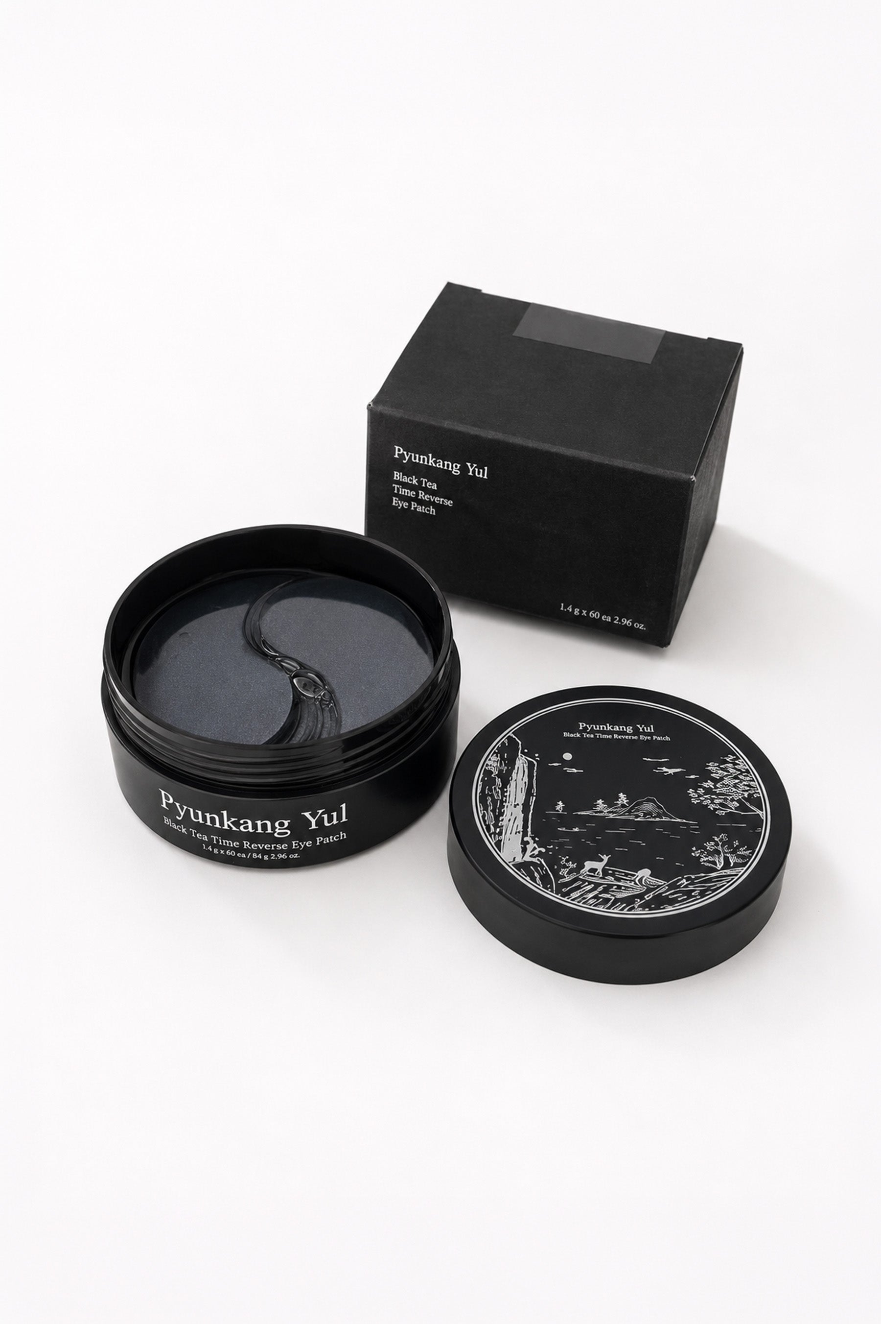 Black Tea Time Reverse Eye Patch 100ml - Siyah Çay Özlü Yaşlanma Karşıtı Göz Maskesi (60 yaprak)