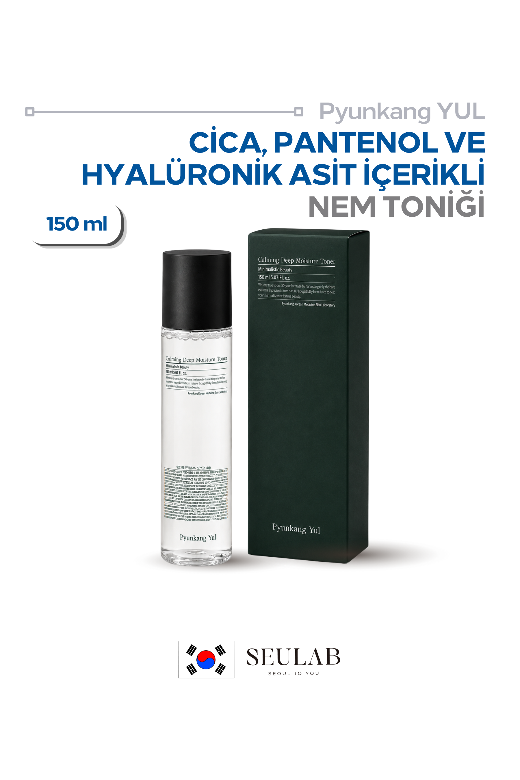 Calming Deep Moisture Toner - Yatıştırıcı ve Derin Nemlendirici Tonik 150 ml