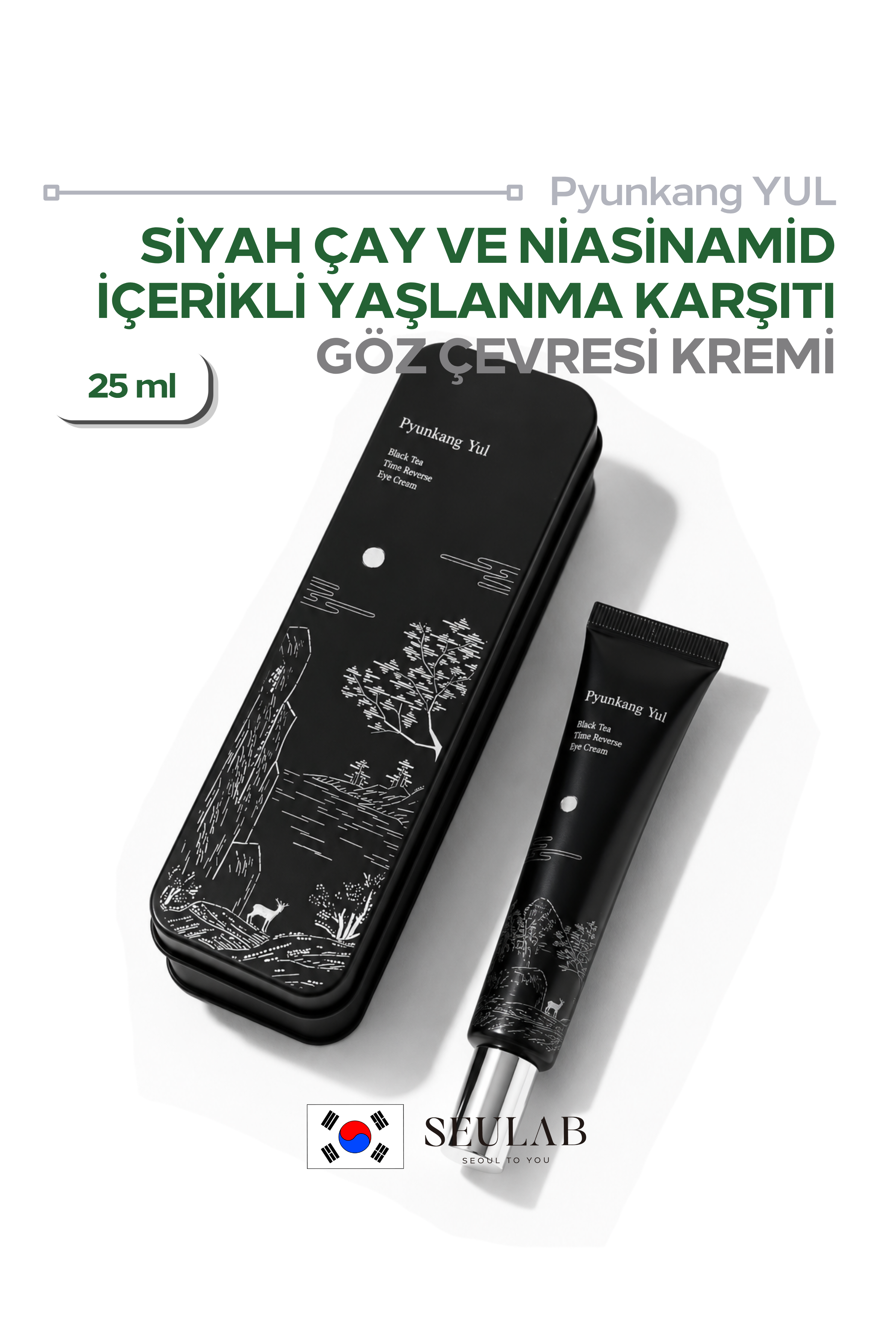 Black Tea Time Reverse Eye Cream - Siyah Çay Özlü Yaşlanma Karşıtı Göz Kremi 25 ml