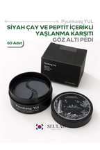 Black Tea Time Reverse Eye Patch 100ml - Siyah Çay Özlü Yaşlanma Karşıtı Göz Maskesi (60 yaprak)