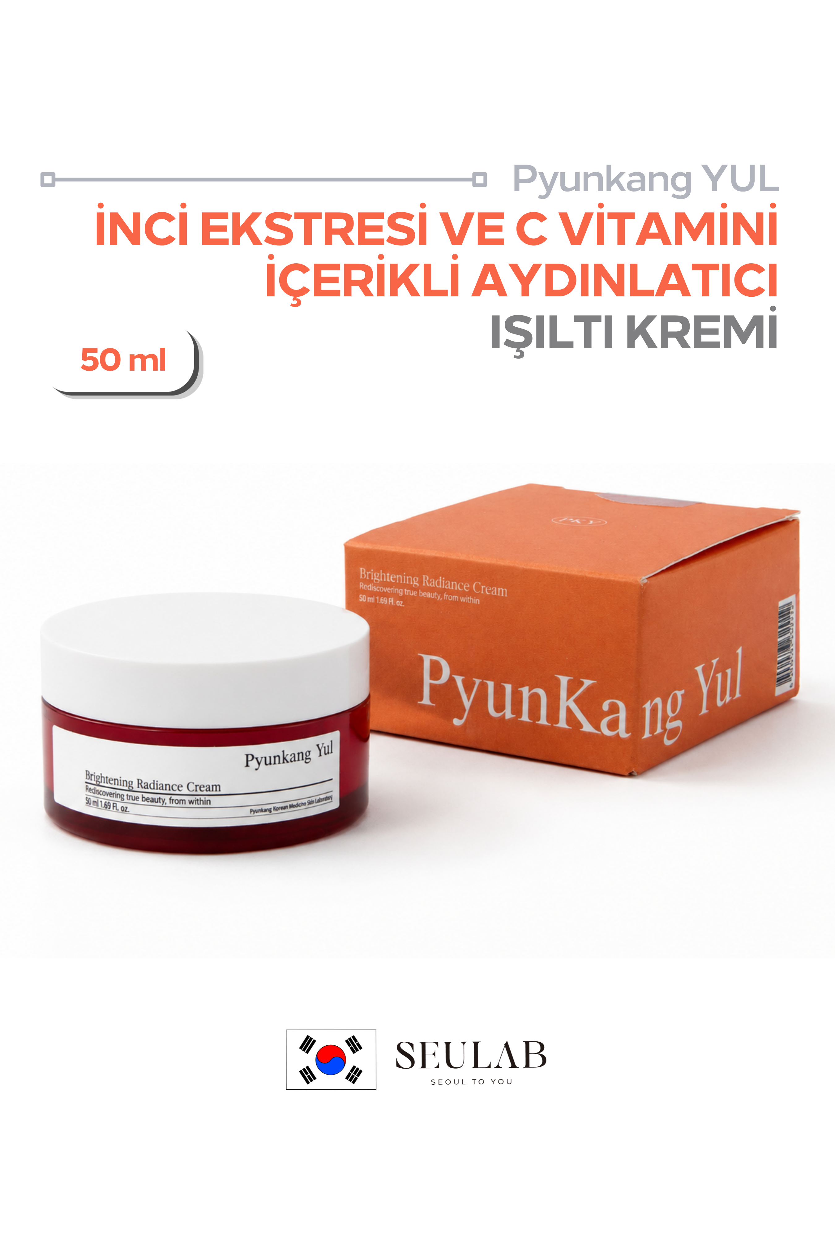 Brightening Radiance Cream - Işıltı Etkili Nemlendirici Krem 50 ml
