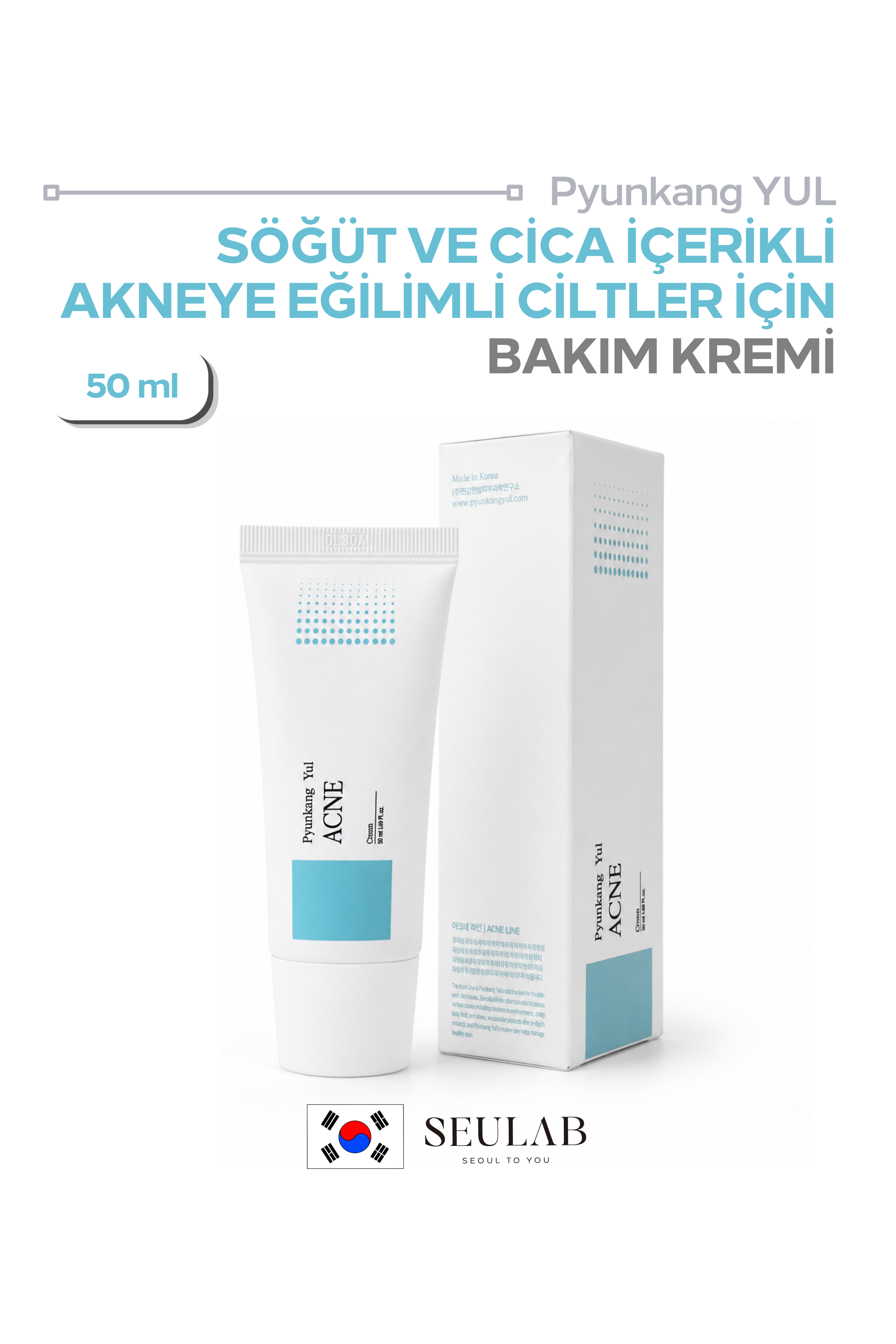 ACNE Cream - Akne Karşıtı Cilt Bakım Kremi 50ml