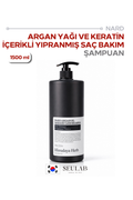 Nard Argan Oil Damage Care Shampoo - Argan Yağı İçeren Hasar Görmüş Saçlara Özel Şampuan 1.5L