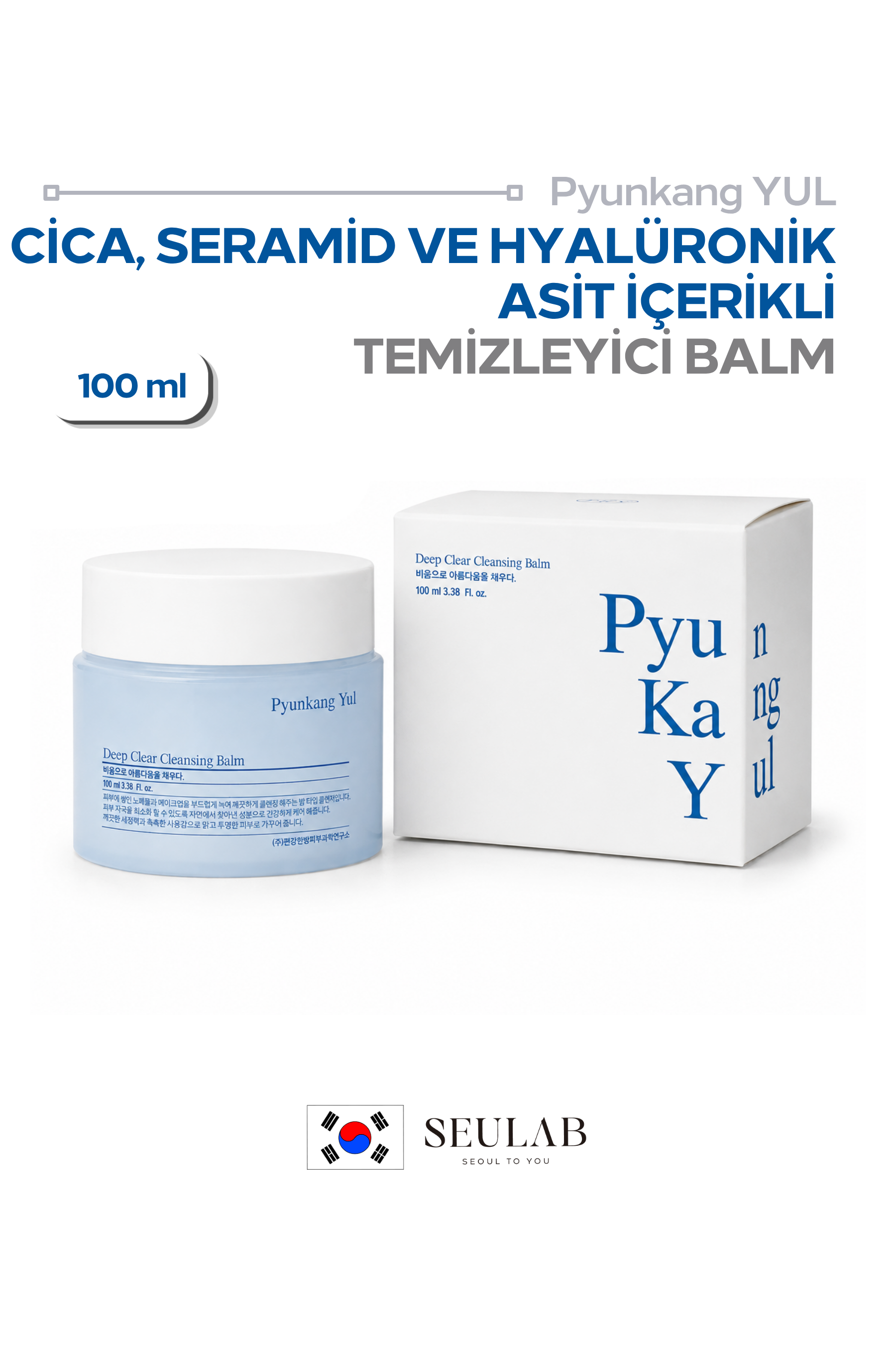 Deep Clear Cleansing Balm - Derinlemesine Yüz Temizleme Balmı 100ml