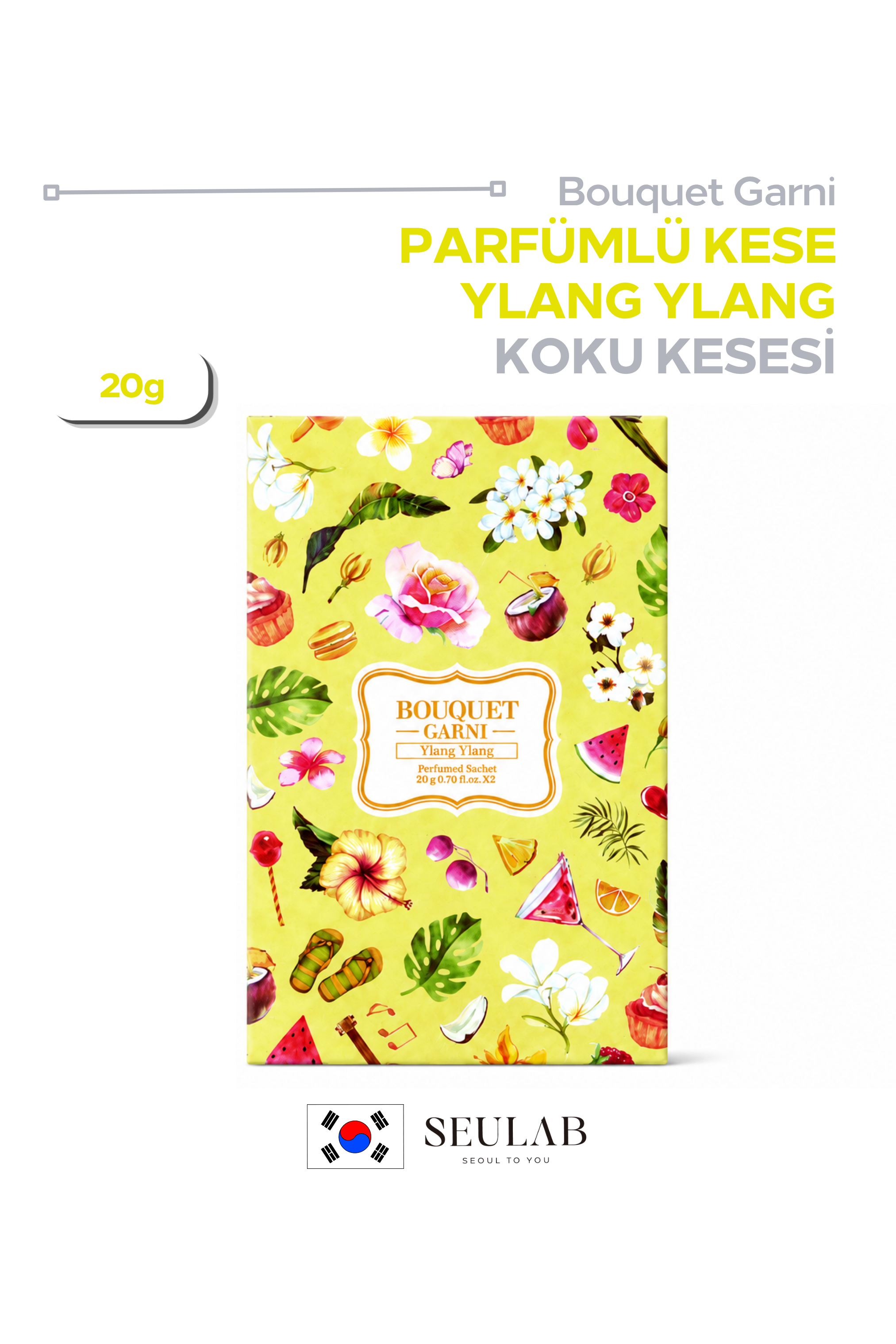 Ylang Ylang Esans Koku Kesesi - Büyük Boy