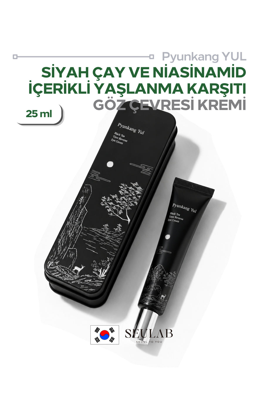 Black Tea Time Reverse Eye Cream Siyah Çay Özlü Yaşlanma Karşıtı Göz Kremi 25 ml