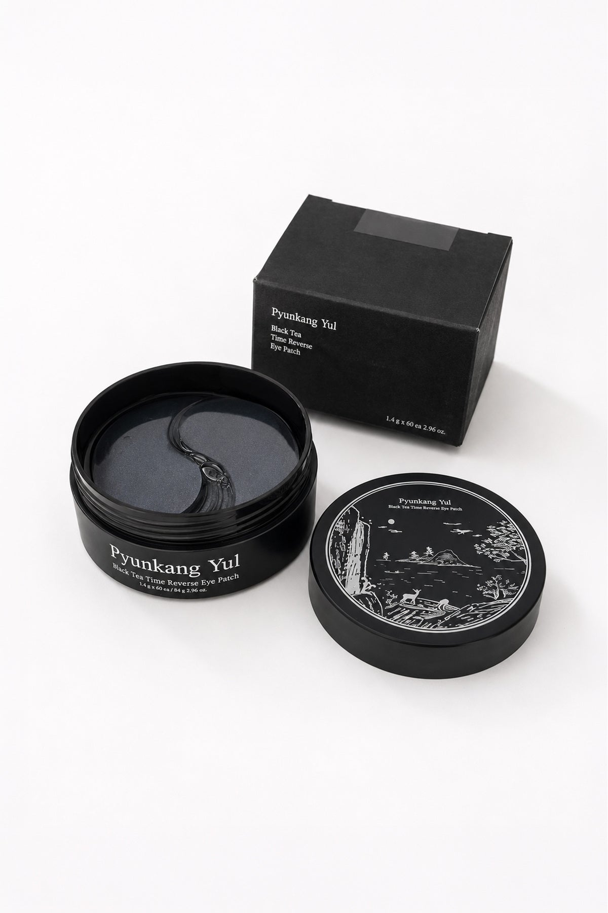 Black Tea Time Reverse Eye Patch Siyah Çay Özlü Yaşlanma Karşıtı Göz Maskesi 60 yaprak