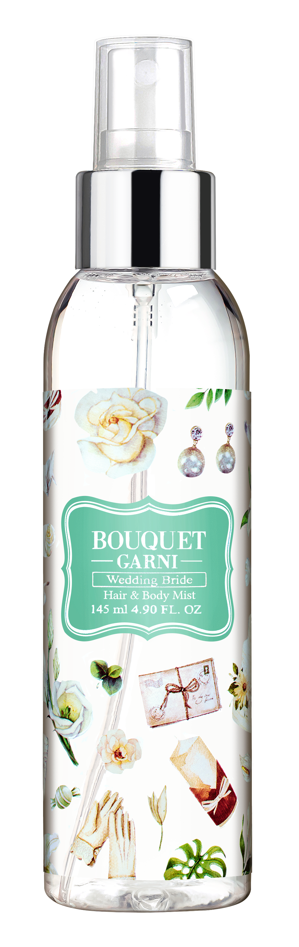 Bouquet Garni Fragranced Body Mist Wedding Bride Wedding Bride Parfümlü Vücut Spreyi 145 ml