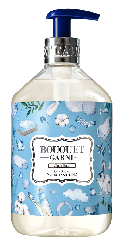 Bouquet Garni Fragranced Body Shower Clean Soap Bouquet Garni Temiz Sabun Kokulu Duş Jeli