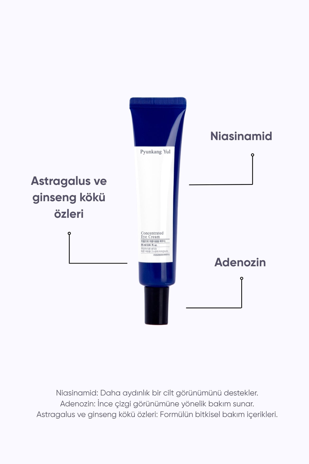 Concentrated Eye Cream Pyunkang Yul Yoğun Besleyici Göz Kremi (25 ml)