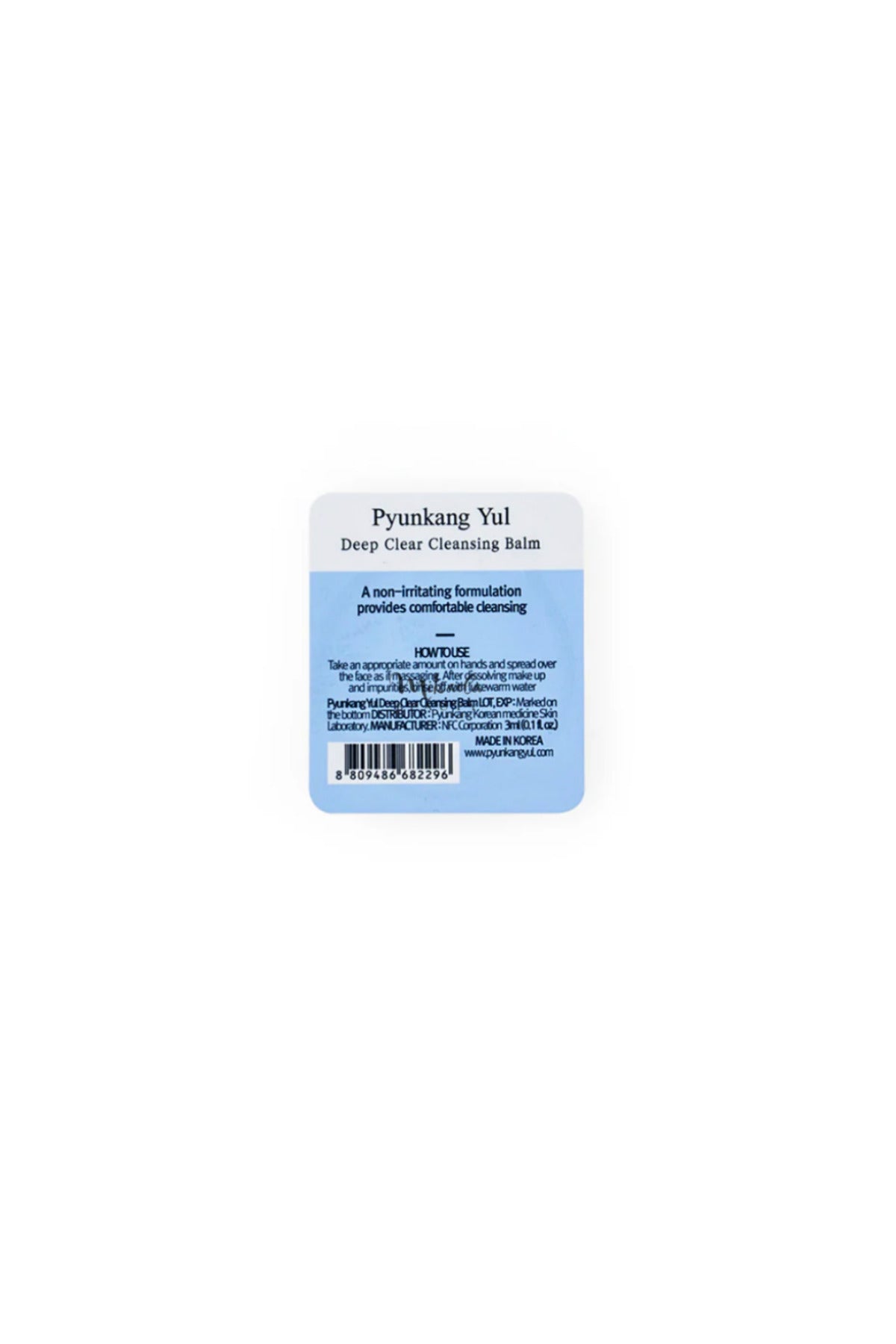 Deep Clear Cleansing Balm Sachet Derin Temizleme Balmı Deneme Saşesi 3ml