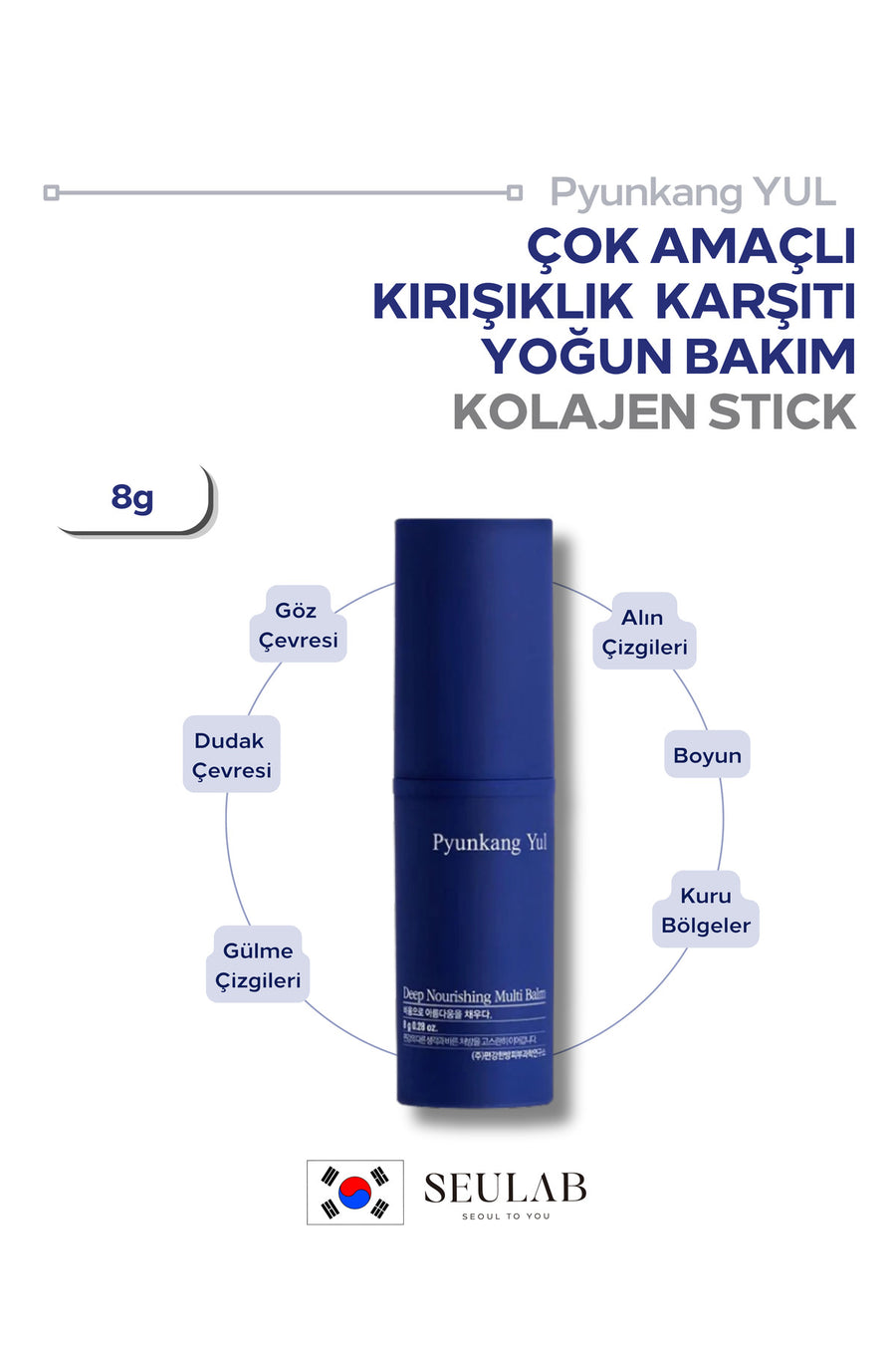 Deep Nourishing Multi Balm Çok Amaçlı Besleyici Bakım Balmı 8g