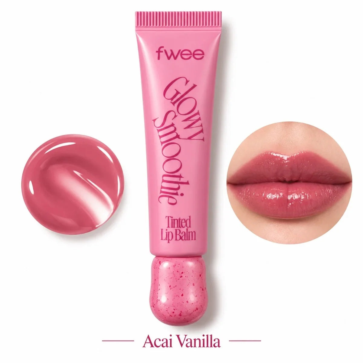 FWEE Glowy Smoothie Tinted Lip Balm – Acai Vanilla | Renkli Dudak Balmı