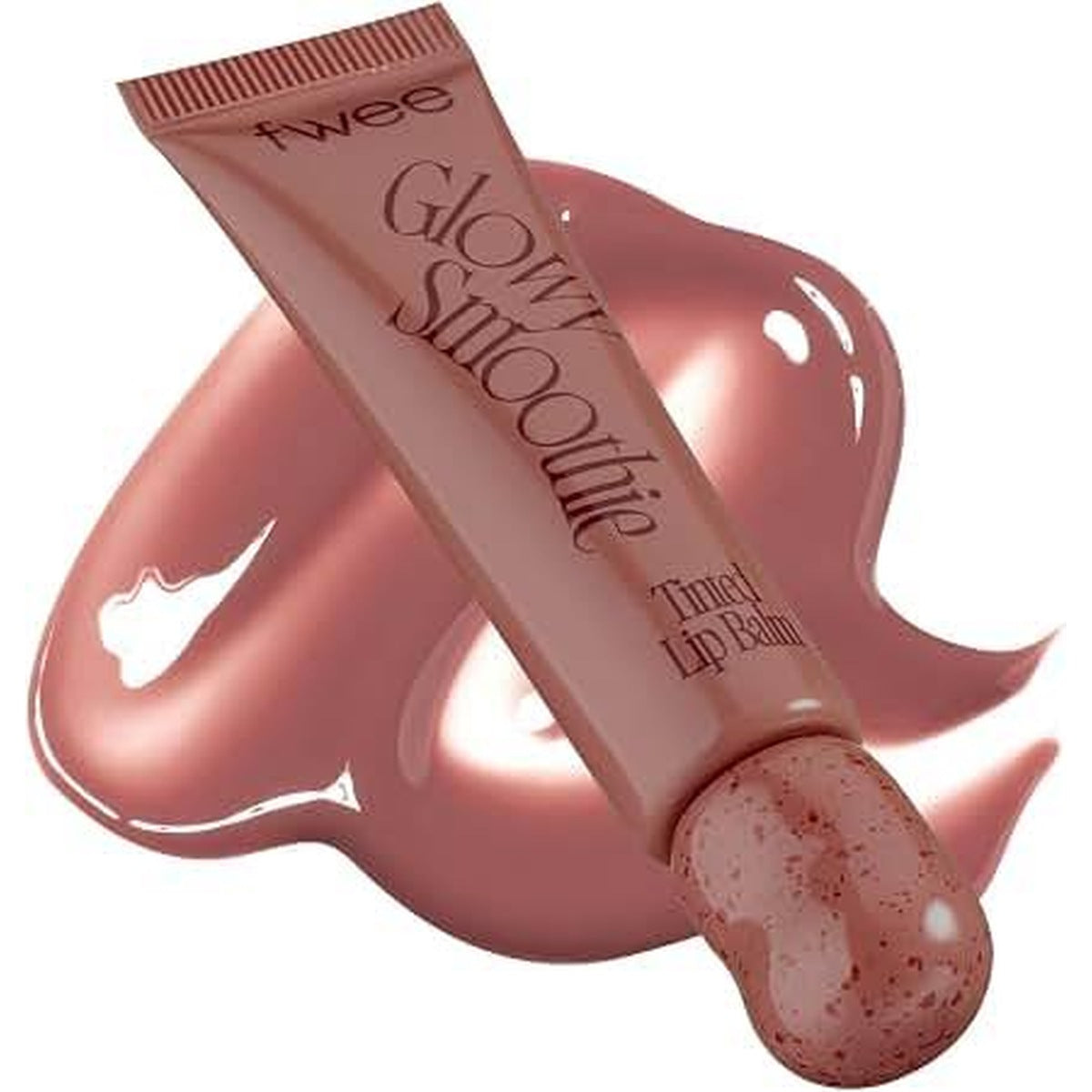 FWEE Glowy Smoothie Peanut Butter Caramel Renkli Nemlendirici Dudak Balmı – Nude Parlak Lip Balm