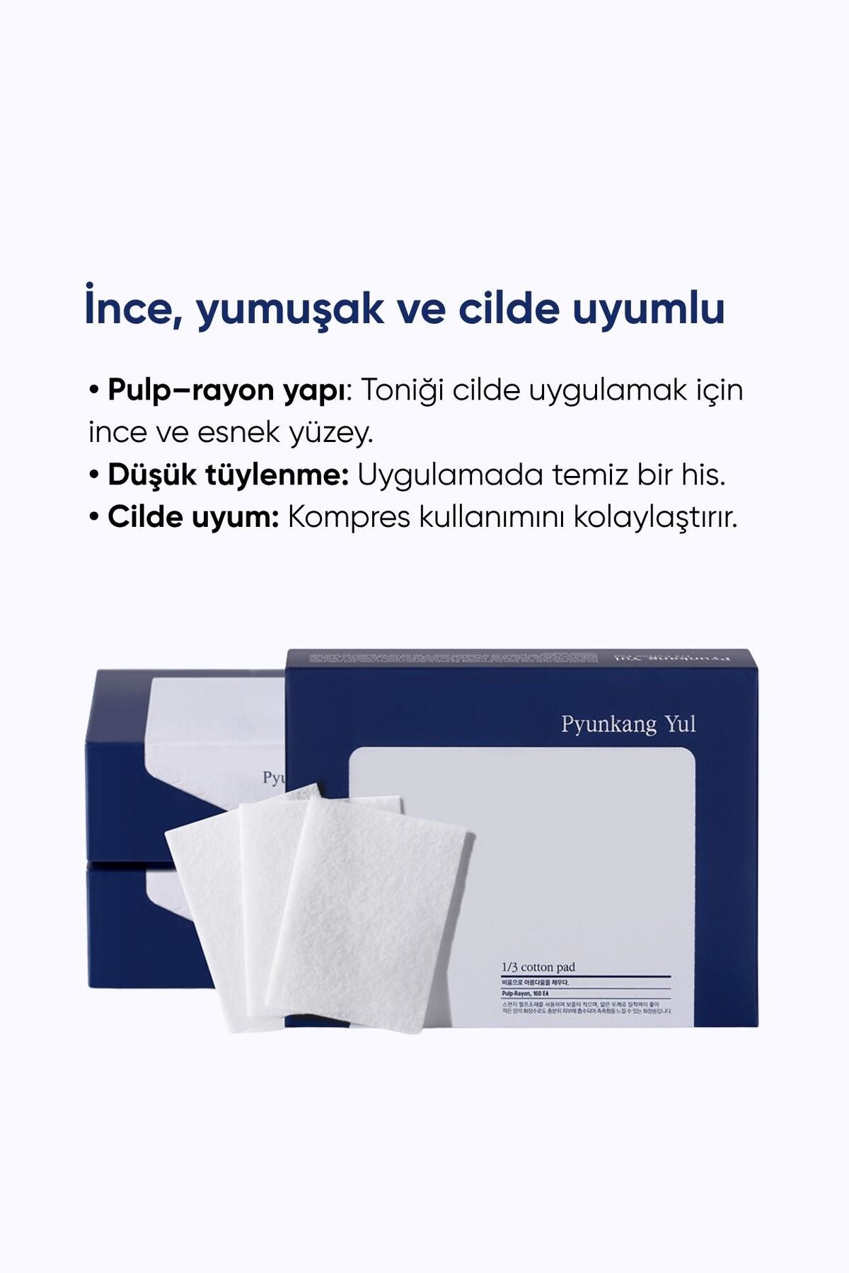 Güzellik Pamukları 160 Adet - Cotton Pads 8809486680360