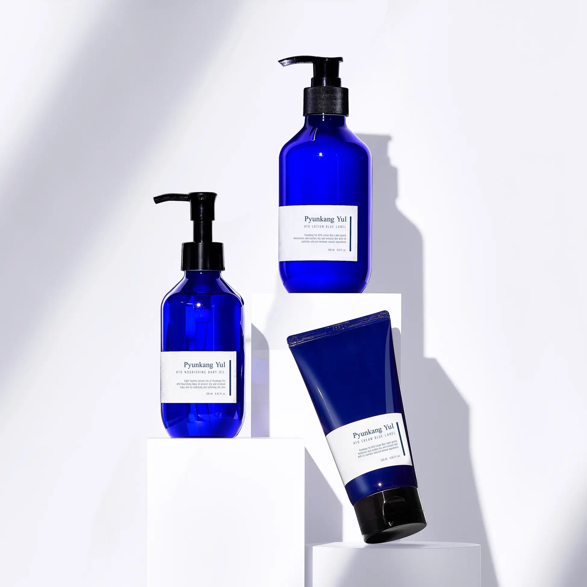 ATO Cream Blue Label - ATO Hassas Ciltler İçin Mavi Seri Nemlendirici Bakım Kremi 120 ml