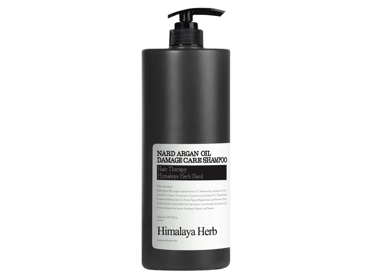 Nard Argan Oil Damage Care Shampoo - Argan Yağı İçeren Hasar Görmüş Saçlara Özel Şampuan 1.5L