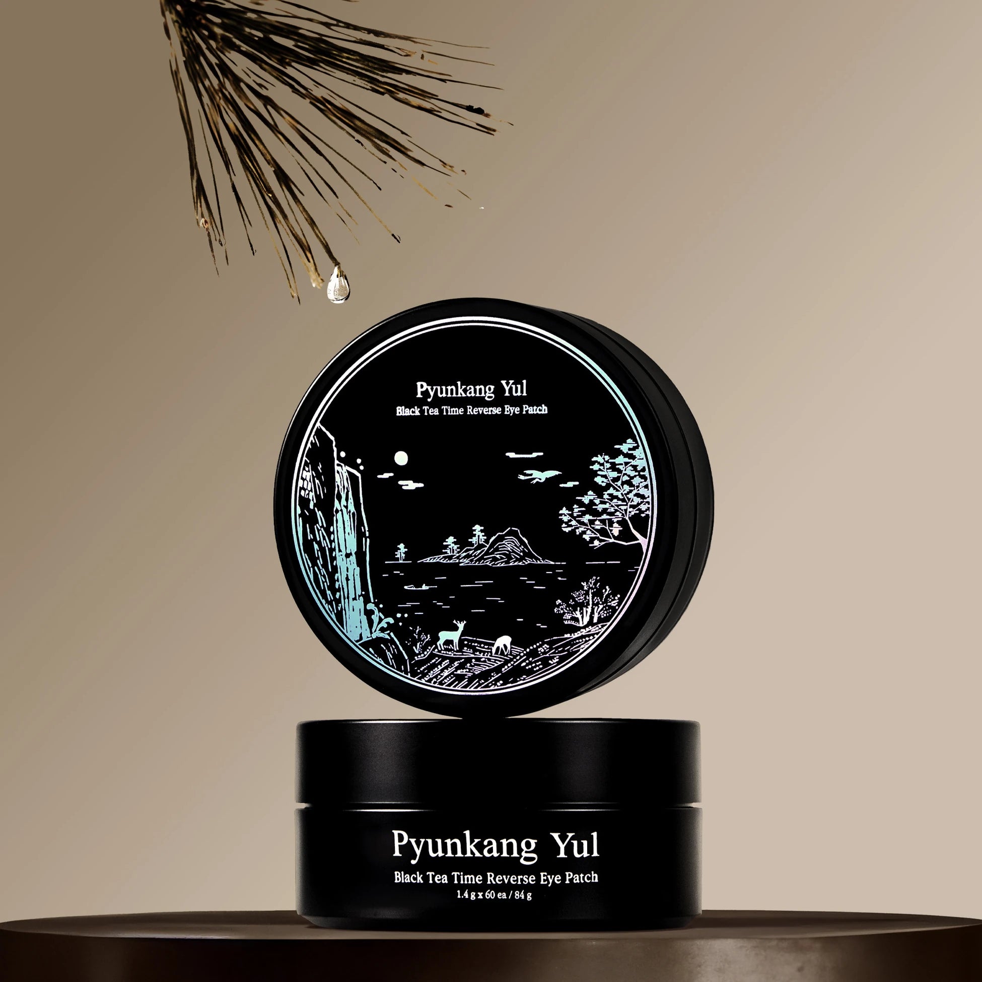 Black Tea Time Reverse Eye Patch 100ml - Siyah Çay Özlü Yaşlanma Karşıtı Göz Maskesi (60 yaprak)