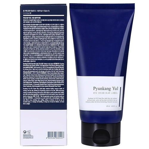 ATO Cream Blue Label - ATO Hassas Ciltler İçin Mavi Seri Nemlendirici Bakım Kremi 120 ml