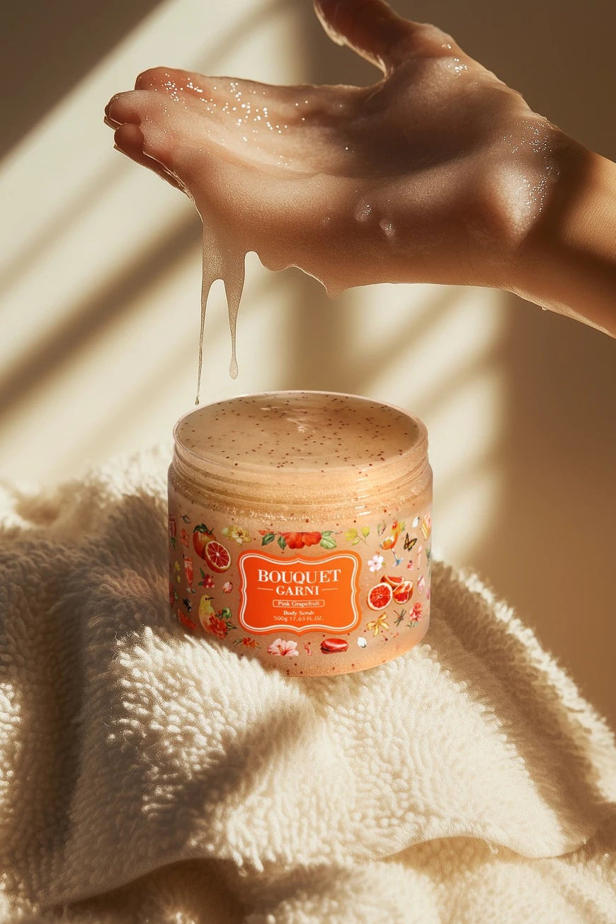 Sugar Body Scrub Pink Grapefruit – Pembe Greyfurt Özlü Şekerli Vücut Peelingi