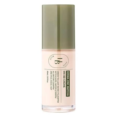 HEVEBLUE Derma Zinc Matcha MX BB Cream 0.5 Ivory – Yeşil Çay ve Çinko PCA İçeren BB Krem 30 ml